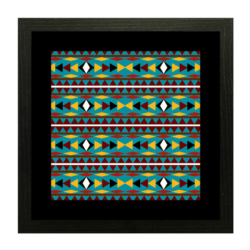 3 Piece Pattern Wall Art Frame - Scandinavian Motif