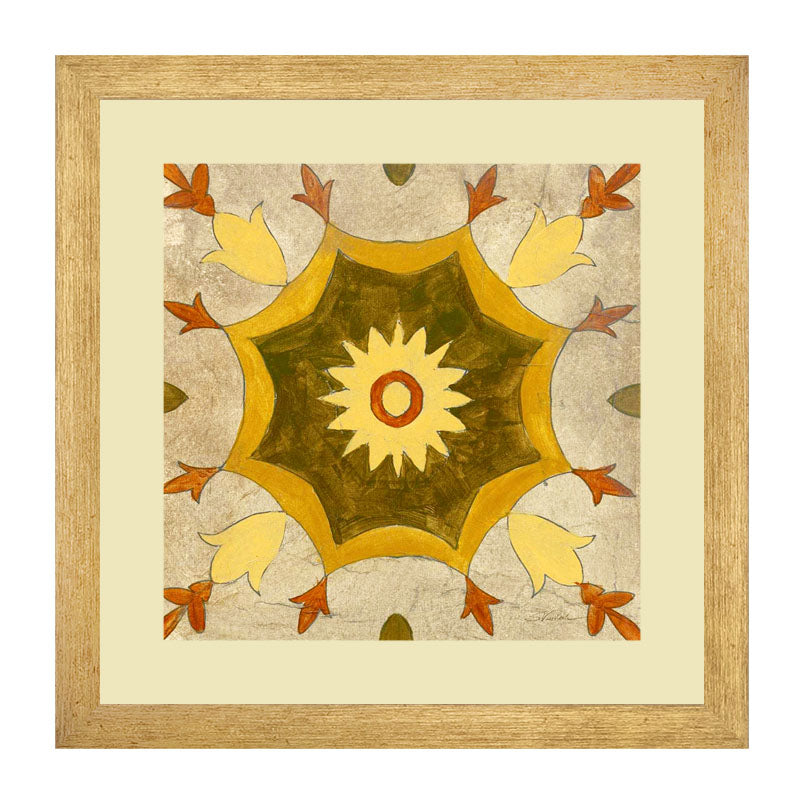 3 Piece Moroccan Floral Wall Art Set - Vintage Elegance