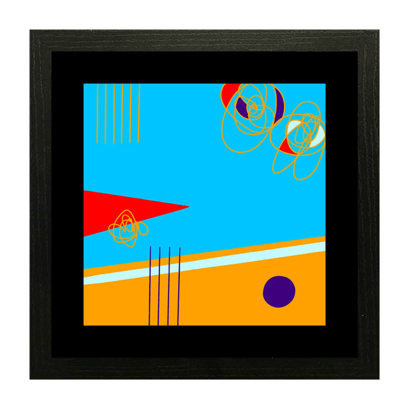 Set of 3 Bauhaus Wall Frames - Medieval Modern Art