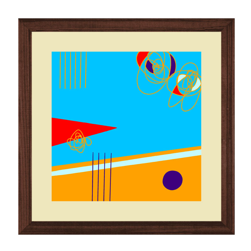Set of 3 Bauhaus Wall Frames - Medieval Modern Art