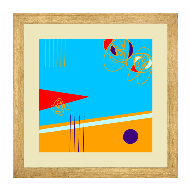 Set of 3 Bauhaus Wall Frames - Medieval Modern Art