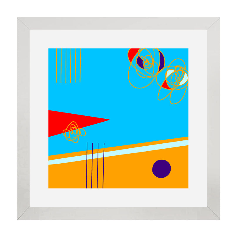 Set of 3 Bauhaus Wall Frames - Medieval Modern Art