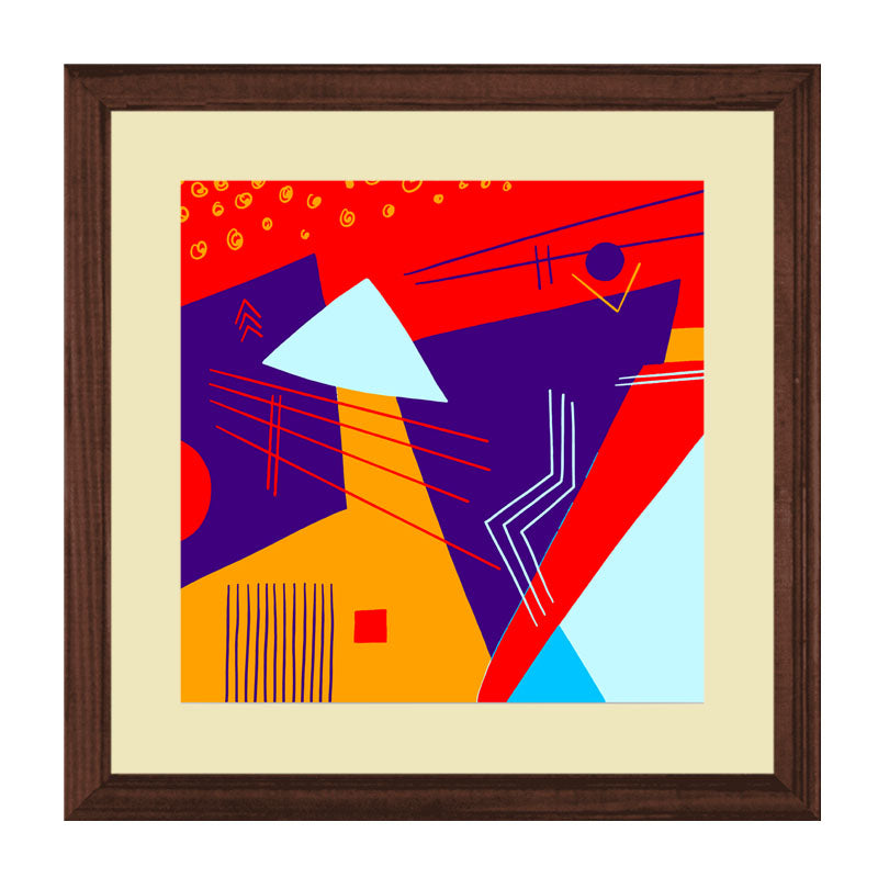 Set of 3 Bauhaus Wall Frames - Medieval Modern Art