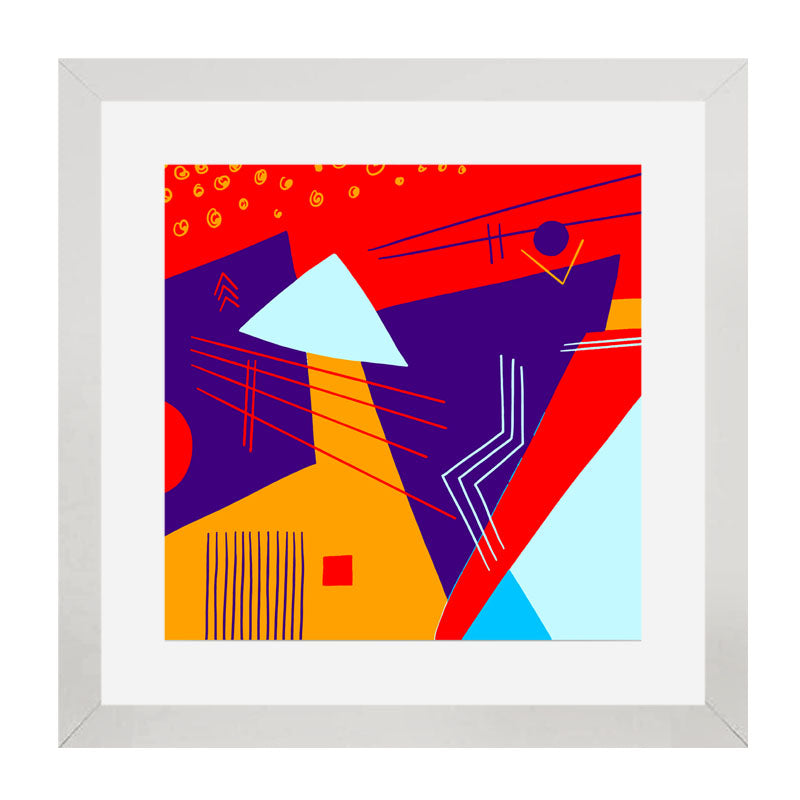 Set of 3 Bauhaus Wall Frames - Medieval Modern Art