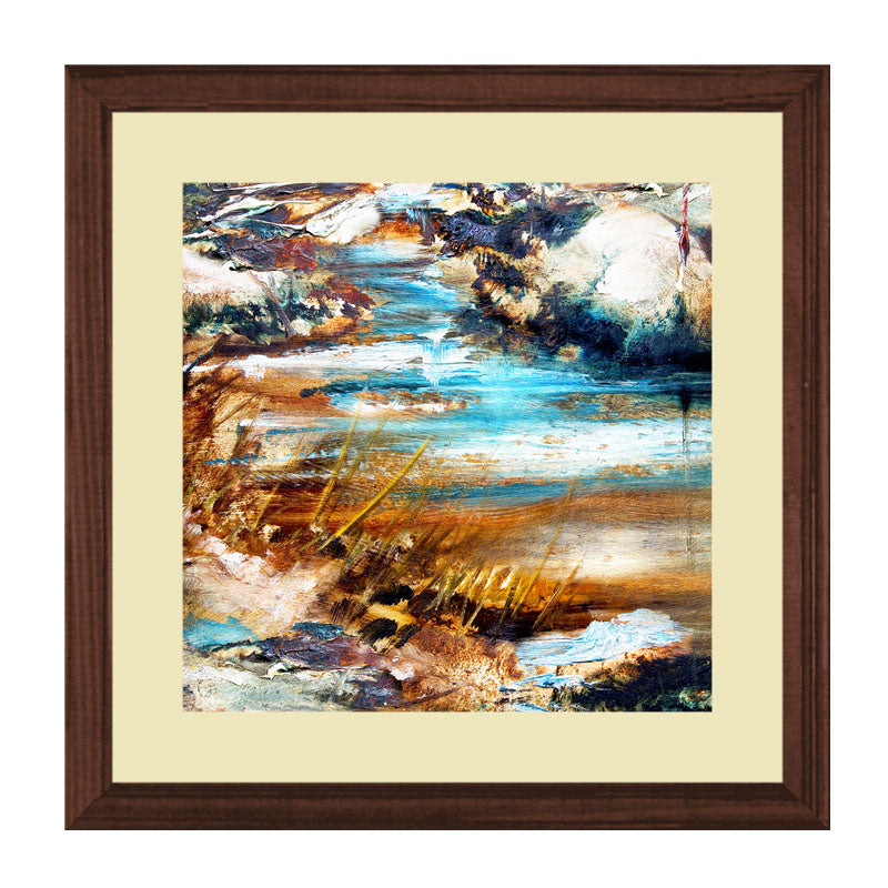 3 Piece Autumn and Winter Landscape Framed Art - Scenic Wall Decor