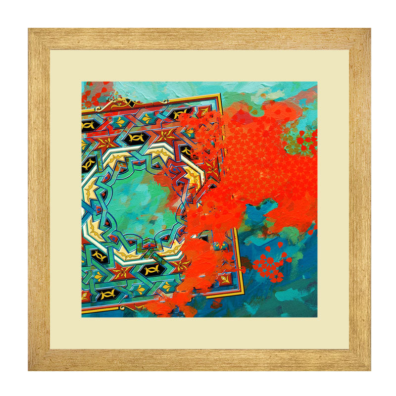 2 Piece Persian Qajar Wall Frames - Regal Heritage Art
