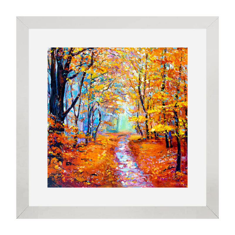 Set of 2 Seasonal Forest Landscape Wall Frames - Nature’s Beauty