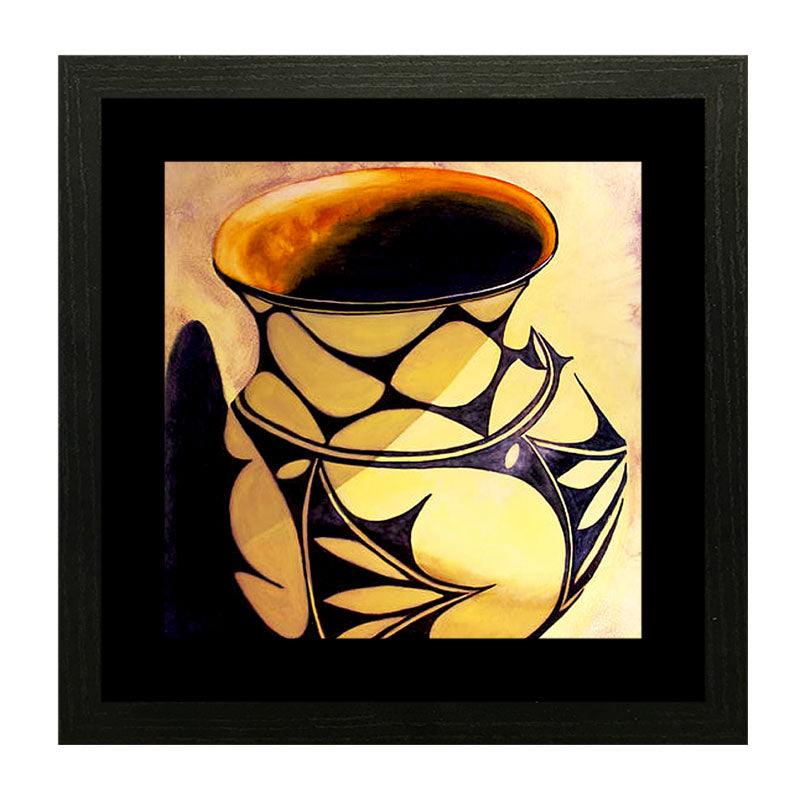 3 Piece Monochrome Ceramic Wall Frames - Artistic Pottery