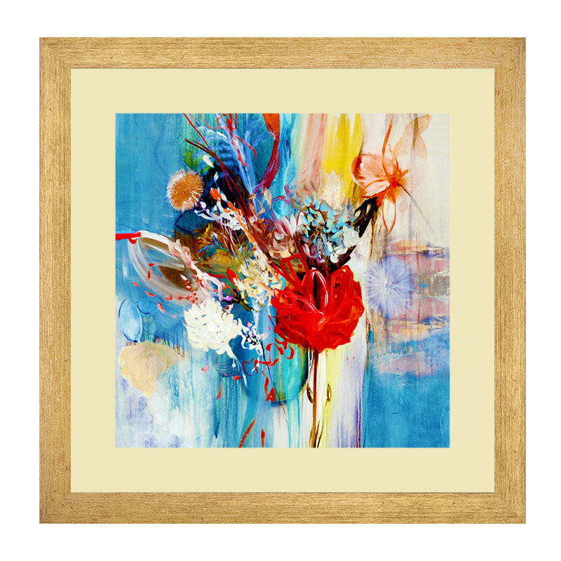 Set of 3 Abstract Wall Frames – Vibrant Abstract Wall Art