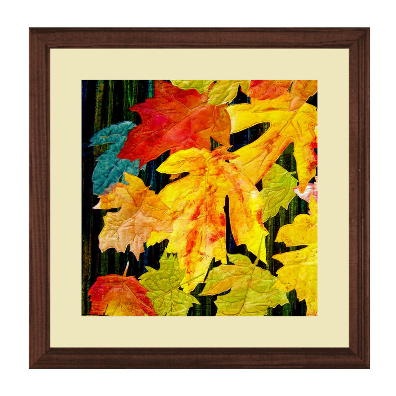 Set of 3 Bright Flower Wall Frames – Colorful Floral