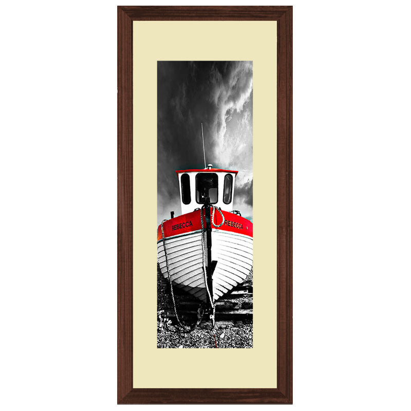 2 Piece Black & White Metropolis Wall Frame Set – Monochrome Urban Landmark