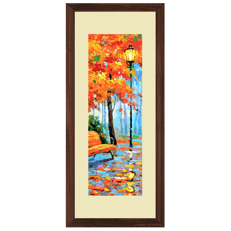 Set of 2 Tropical Sunset Tree Wall Frame Set – Nature Landscape
