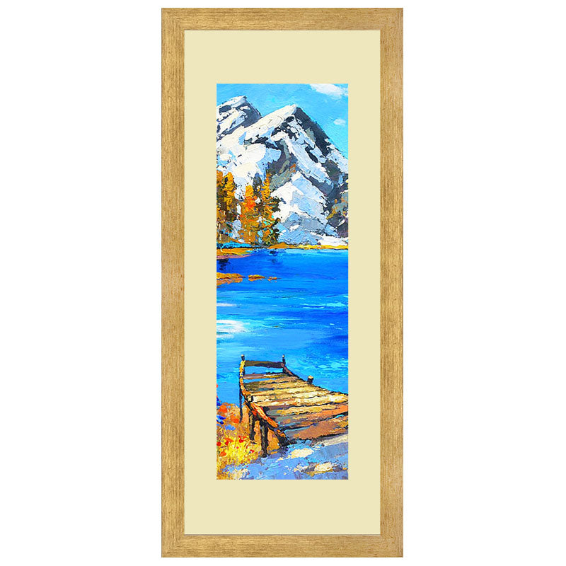 2 Piece Coastal Calm Wall Art Frame Set – Nature & Seaside