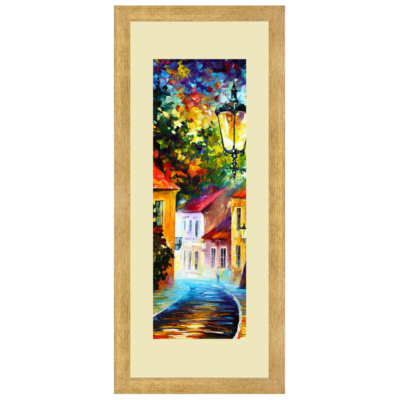 Set of 3 Abstract Carnival Wall Frame Set – Vivid Festival Colors