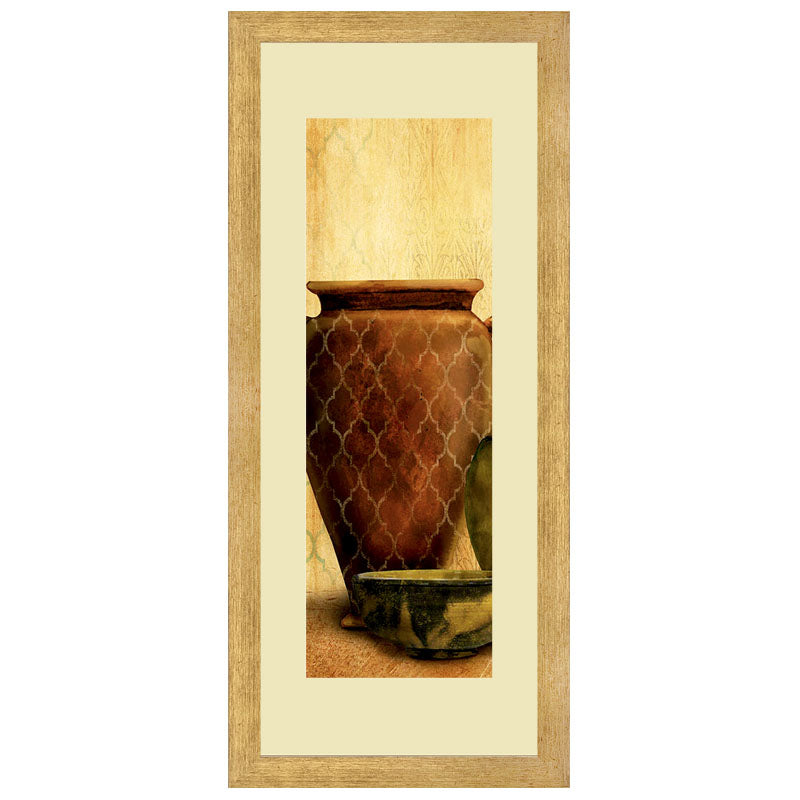 Set of 3 Desert Hues Wall Frame Set – Earthen Pottery Triptych