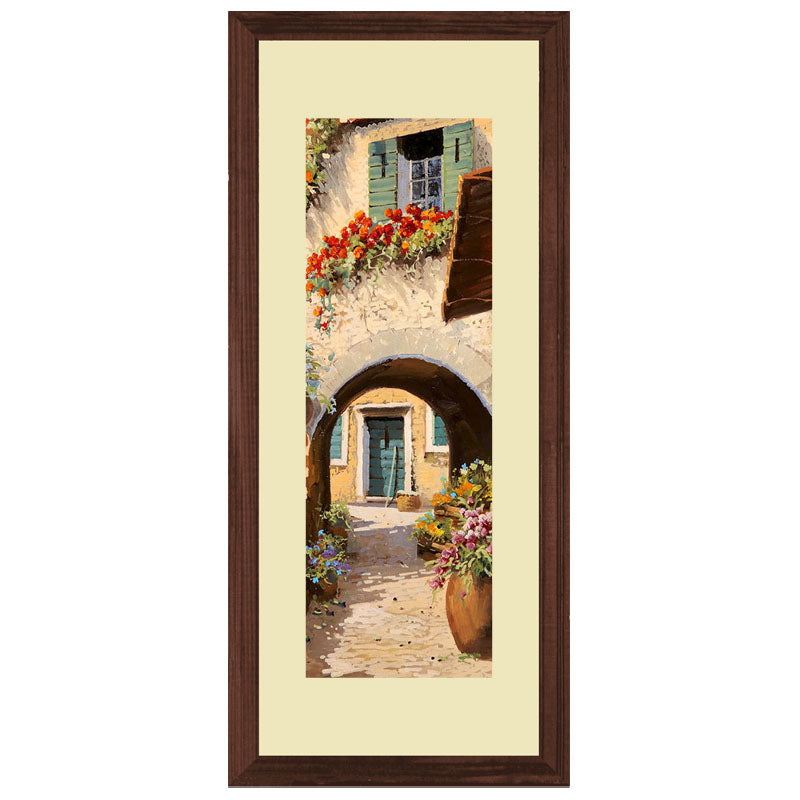 Set of 3 Old World Alleys Wall Frame Set – Mediterranean Architecture