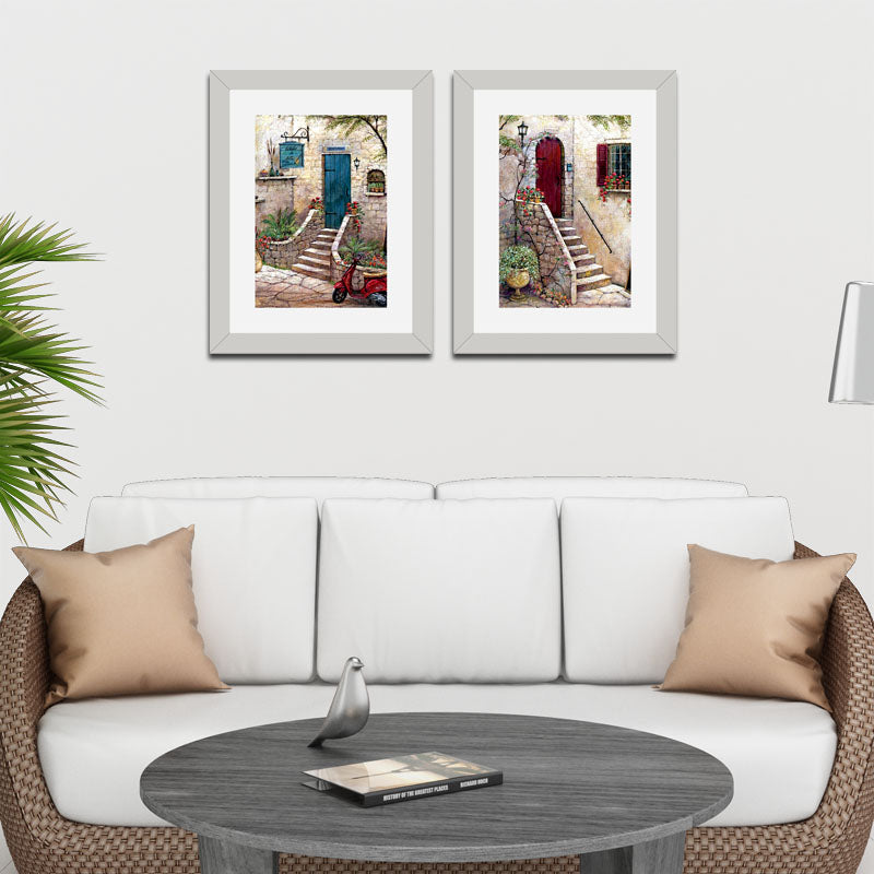 Set of 2 Vintage Doorway Wall Frames – Rustic Entryways