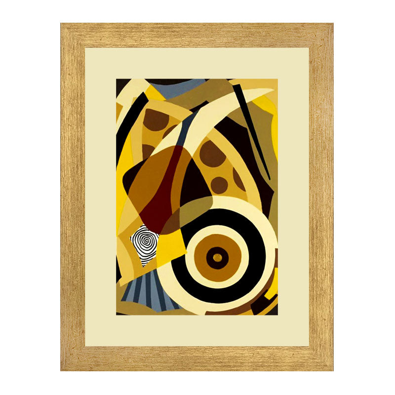 Set of 2 Artistic Pulse Wall Frames – Bold Graphic Abstracts