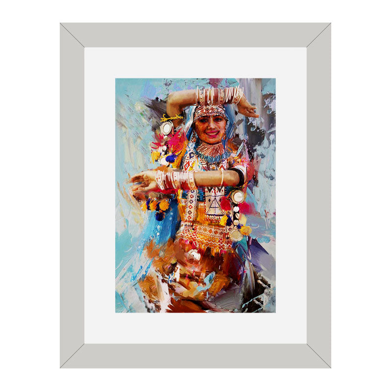 2 Piece Festival Spirit Wall Frames – Traditional Indian Celebration Art