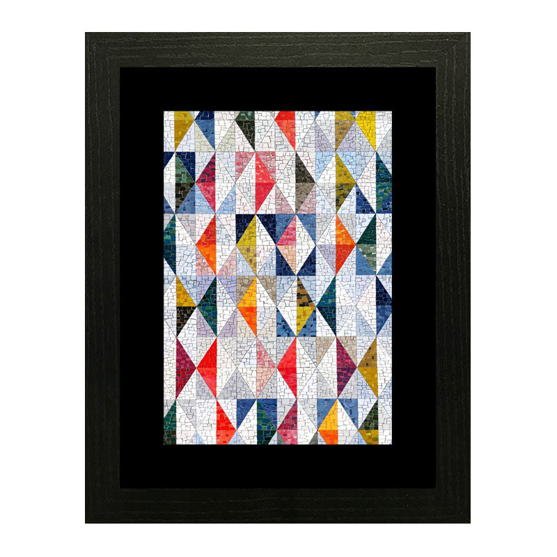 Set of 2 Color Surge Wall Frames – Bright Artistic Geometry
