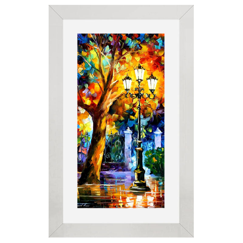 Golden Hour Tree Wall Frame – Sunset Inspired Landscape Art