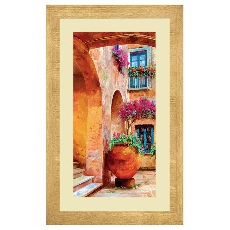 Cultural Harmony Wall Frame – Traditional Folk Art Portrait