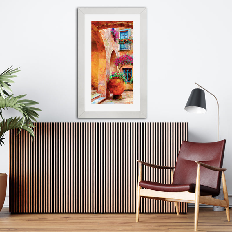 Cultural Harmony Wall Frame – Traditional Folk Art Portrait