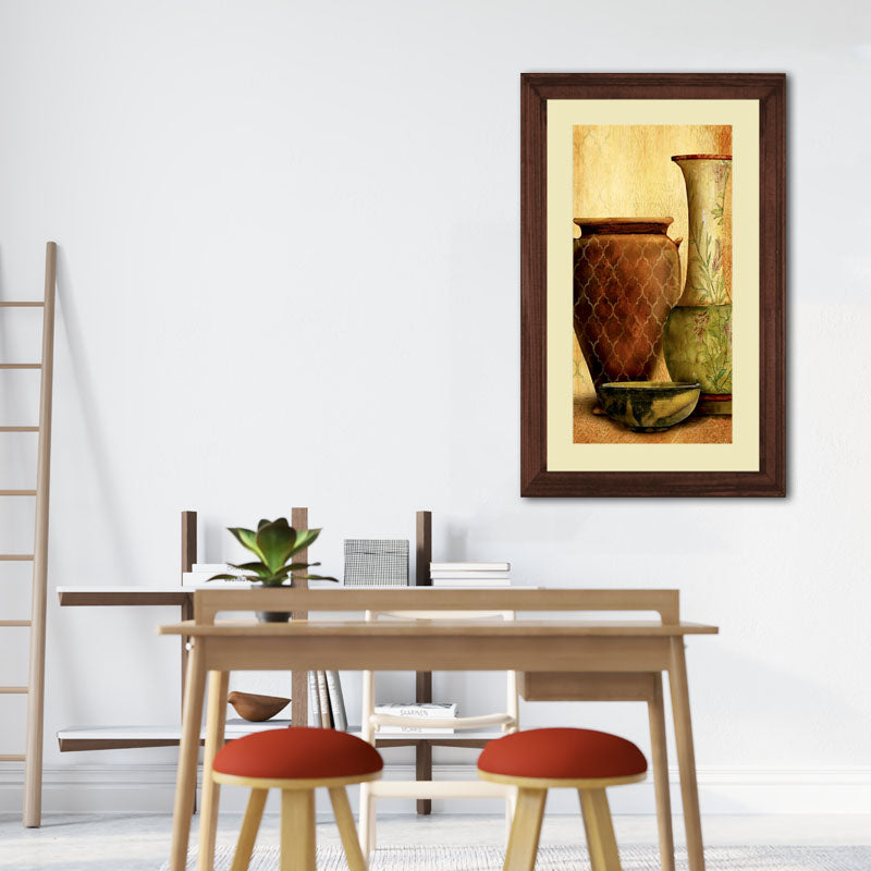 Earthen Charm Wall Frame – Traditional Pottery Art
