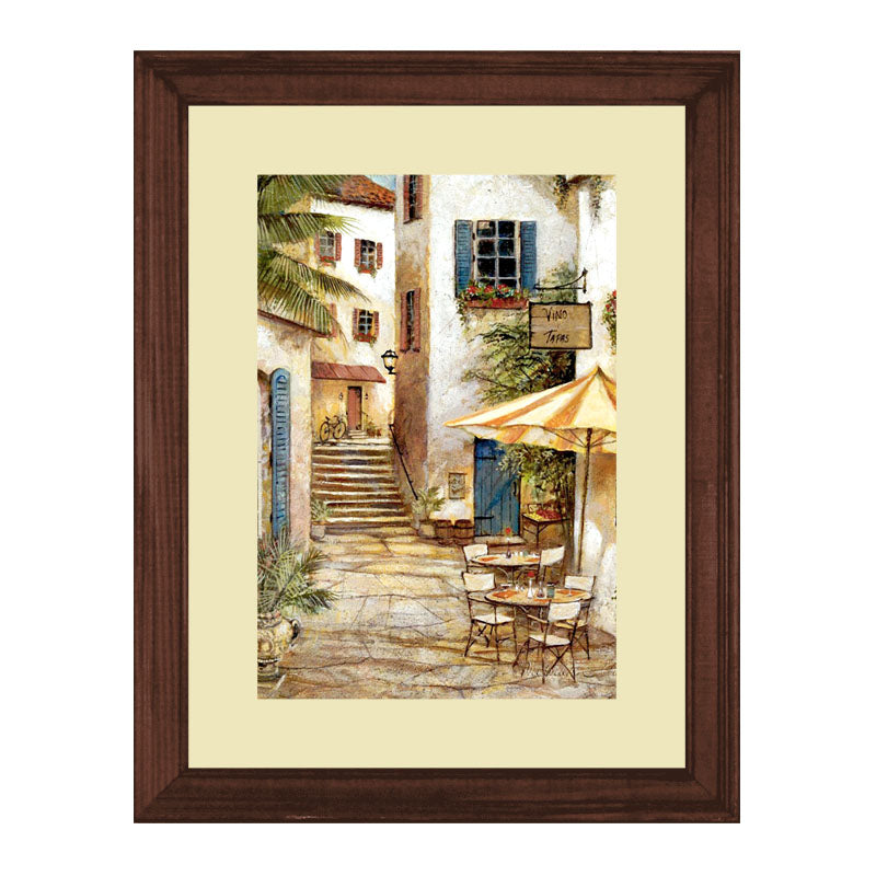 Set of 3 Rustic Streets Wall Frame Set – European Alleyways