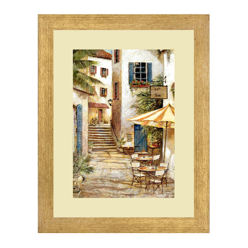 Set of 3 Rustic Streets Wall Frame Set – European Alleyways