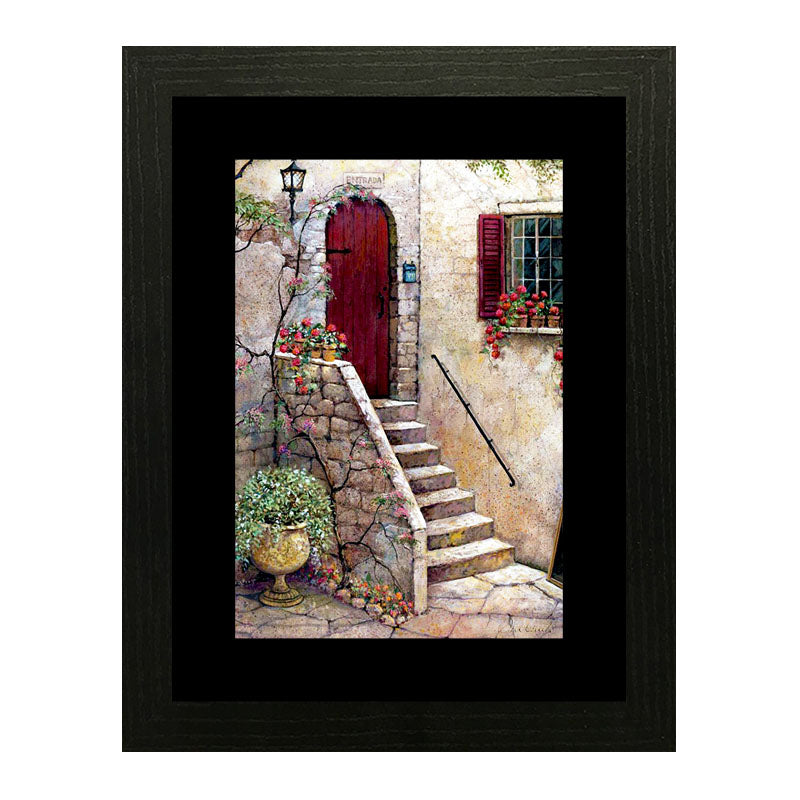 Set of 3 Rustic Streets Wall Frame Set – European Alleyways
