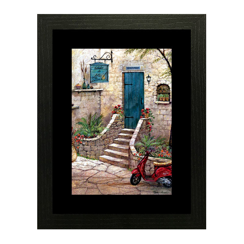 Set of 3 Rustic Streets Wall Frame Set – European Alleyways