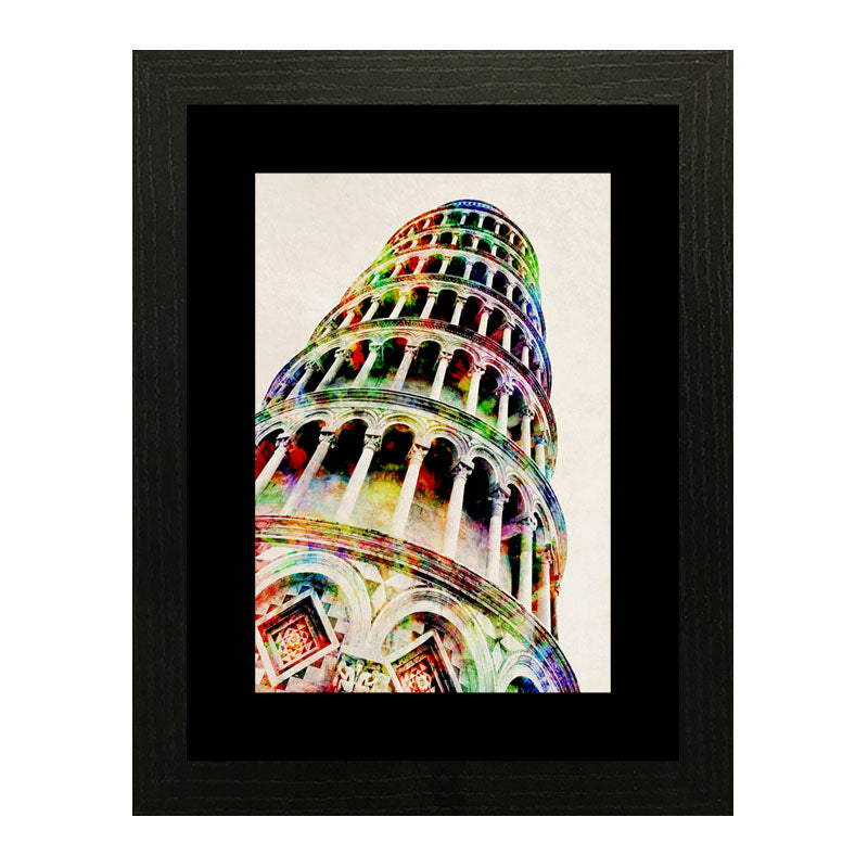 3 Piece World Wonders Wall Frame Set – Pisa, Liberty & Taj Mahal