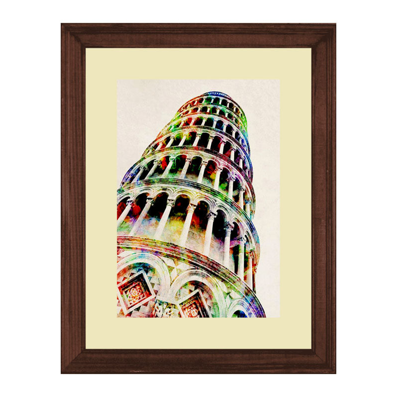 3 Piece World Wonders Wall Frame Set – Pisa, Liberty & Taj Mahal