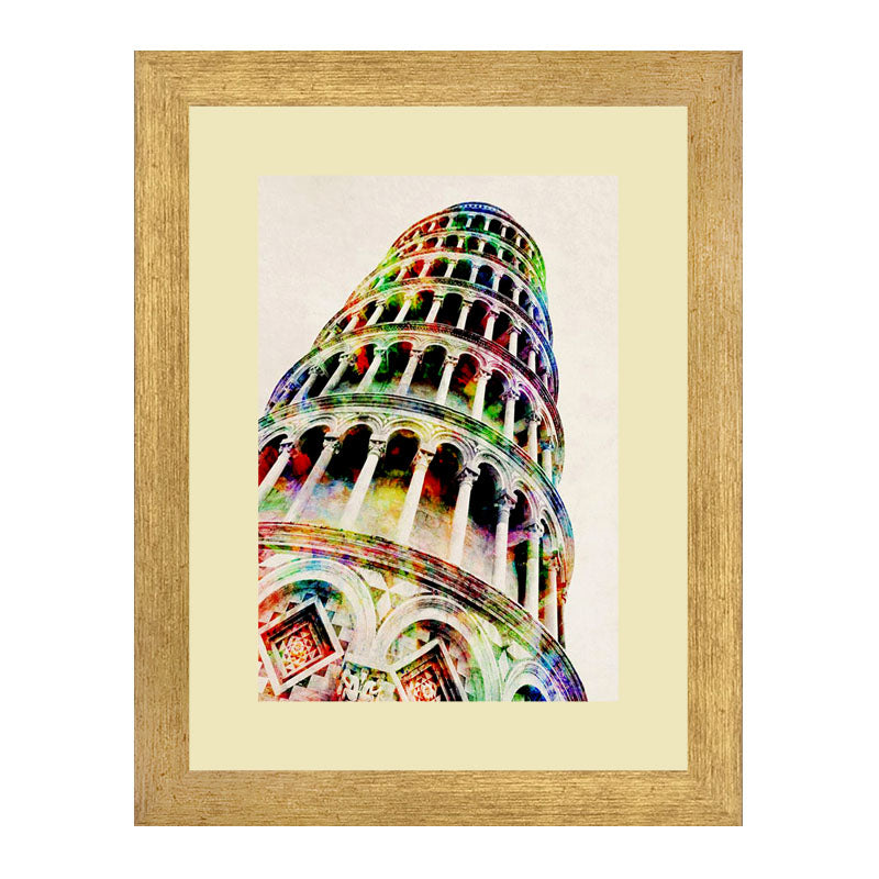 3 Piece World Wonders Wall Frame Set – Pisa, Liberty & Taj Mahal