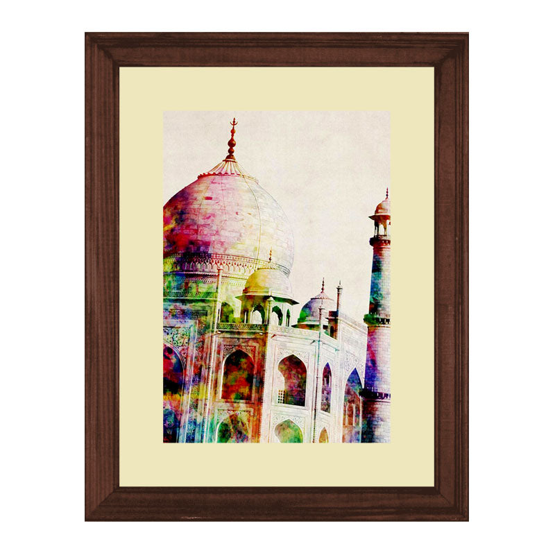 3 Piece World Wonders Wall Frame Set – Pisa, Liberty & Taj Mahal