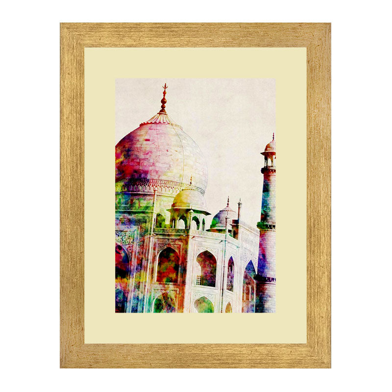 3 Piece World Wonders Wall Frame Set – Pisa, Liberty & Taj Mahal