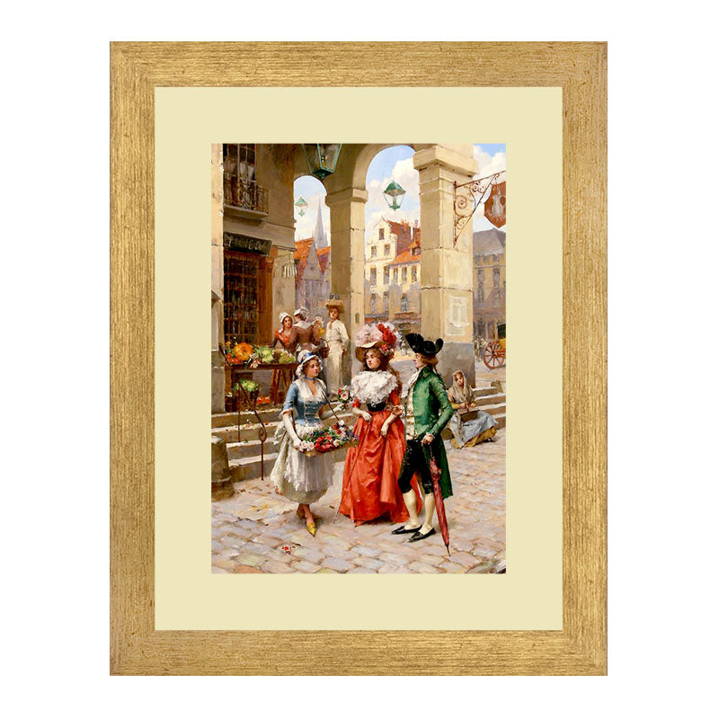 Set of 3 Cultural Festivity Wall Frame Set – Traditional Folk Dance Scenes