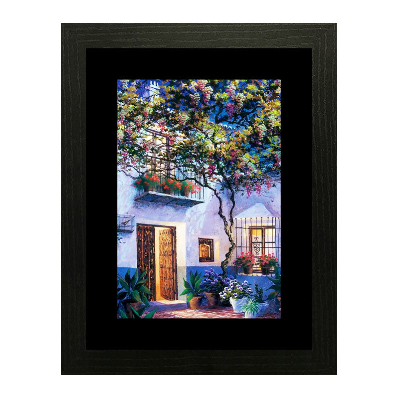 Set of 3 European City Lights Wall Frame Set – London & Italy Night Views