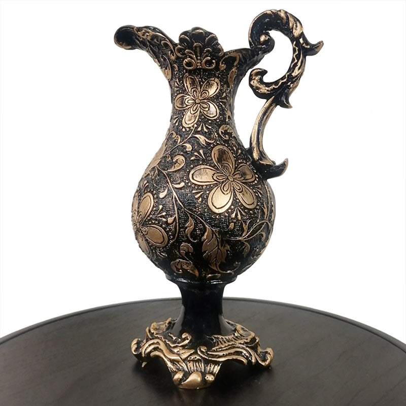 Antique Bronze Ornamental Jug – Vintage Pitcher-Style Accent
